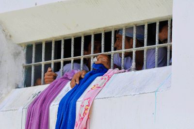 Na Penitenciária Agrícola do Monte Cristo são 1.400 presos, quase o dobro da capacidade da unidade, que possui 740 vagas (Foto: Rodrigo Sales)