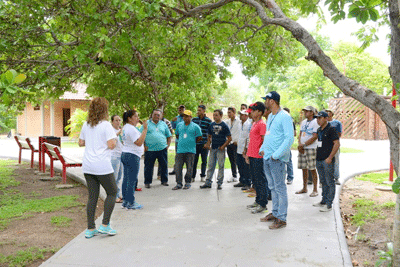 Integrantes do projeto assistiram a palestras e participaram de trilhas (Foto: Divulgação/Secom)