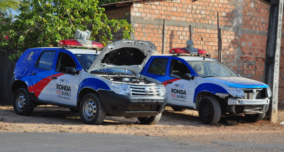 De três a cinco viaturas são enviadas por dia para oficina de empresa (Foto: Arquivo/Folha)