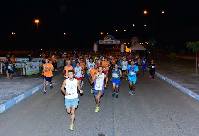 Serão 5km de percurso e os competidores terão direito a kits night run e promoção.