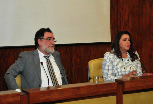 Governadora Suely Campos e o ministro do Desenvolvimento Agrário, Patrus Ananias (Foto: Paulo de Araújo/ MMA)