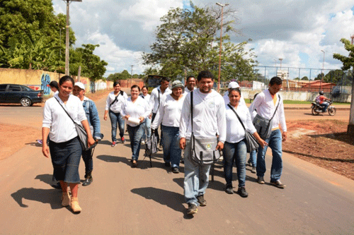 Agentes de saúde e de endemias da Capital reivindicam pauta com 15 itens (Foto: Divulgação)