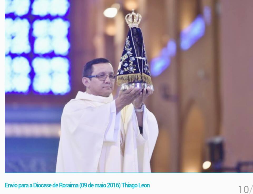 Além da missa de Pentecostes, igreja católica em RR fará missa para homenagear os 300 anos que foi encontrado a imagem de Nossa Senhora de Aparecida