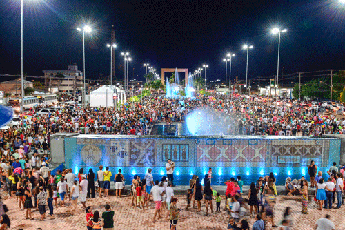 Cerca de 20 mil pessoas compareceram à reabertura de um dos principais cartões postais de Boa Vista, no sábado (Foto: Eduardo Andrade/Semuc-BV)