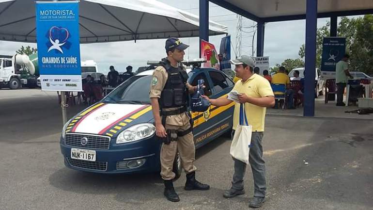 A ação ocorre em todo o Brasil (Foto: Divulgação/PRF)