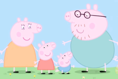 Desenhando toda a família da Peppa Pig 