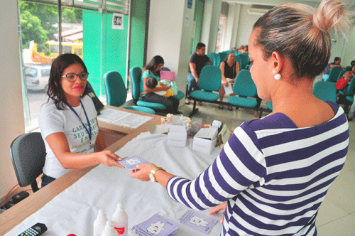 Atendimento começou na segunda-feira e encerra nesta sexta-feira, às 14h (Foto: Diane Sampaio)