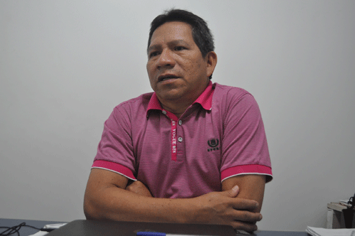 Chefe de Divisão de Ordenamento Fundiário do Incra, Antônio Geraldo Carvalho (Foto: Diane Sampaio)