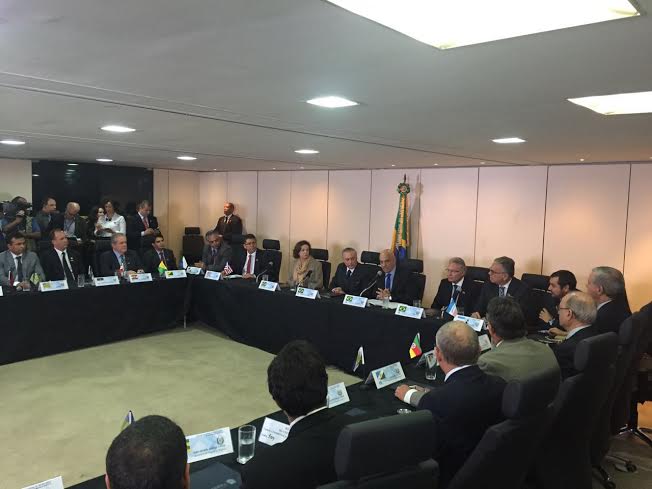 Os secretários de Segurança de todos os estados estão em Brasília para discutir o Plano Nacional de Segurança Pública (Foto: Assessoria de Comunicação)