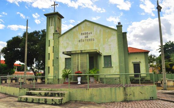 Missa em homenagem ao padroeiro dos pescadores será na Igreja de São Pedro (Foto: Diane Sampaio)