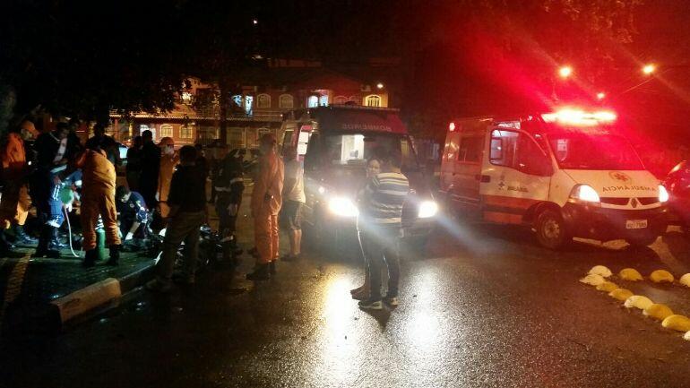 A vítima foi encontrada caída em rotatória do bairro São Vicente (Foto: Divulgação)