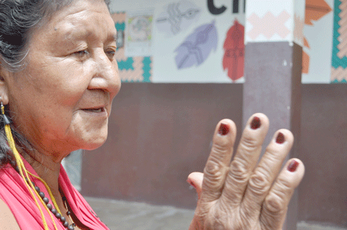 A matriarca tem bisnetos e tataranetos (Fotos Thirza Perim)