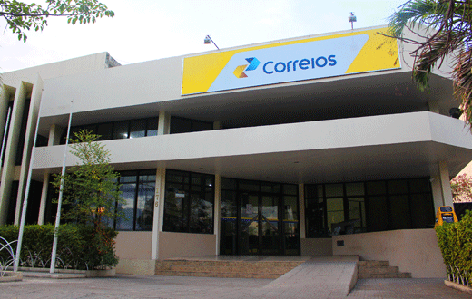 Agência dos Correios na Praça do Centro Cívico, em Boa Vista (Foto: Arquivo/Folha)