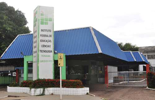 Campus Boa Vista do IFRR, na Avenida Glaycon de Paiva (Foto: Thirza Perim)