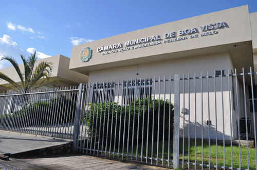 Câmara Municipal de Boa Vista, na Avenida Capitão Ene Garcez (Foto: Diane Sampaio)