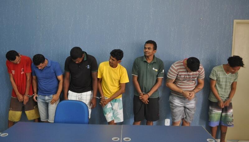 A grande maioria das prisões desta quarta-feira,27, foi decorrente pelo crime de furto (Foto: Thirza Perim)