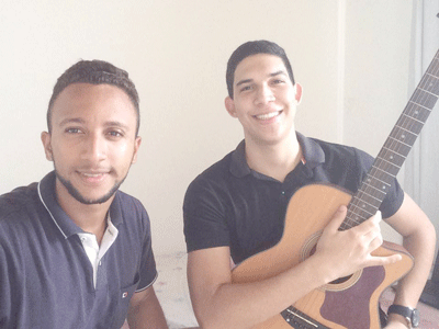 A dupla sertaneja Hugo César e Matheus busca sucesso em Boa Vista (Foto: Divulgação)