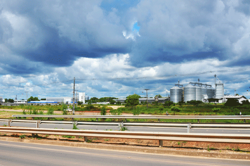 Apenas 76 empresas industriais foram implantadas e estão funcionando no Distrito Industrial de Boa Vista (Foto: Thirza Perim)