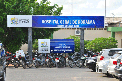 A doação e captação de órgãos serão feitas no Hospital Geral de Roraima (Foto: Arquivo/Folha)