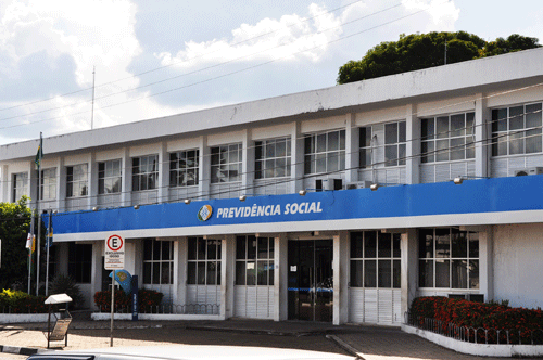 Agência do INSS na Avenida Glaycon de Paiva, em Boa Vista (Foto: Thirza Perim)