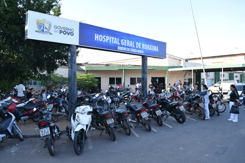 Hospital Geral de Roraima (Foto: Rodrigo Sales)