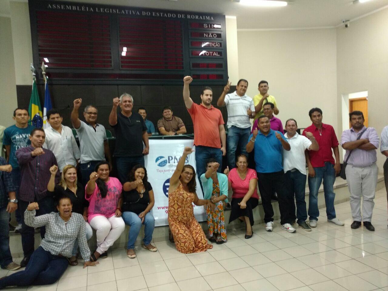 Integrantes do Partido da Mulher Brasileira (Foto: Arquivo Pessoal)