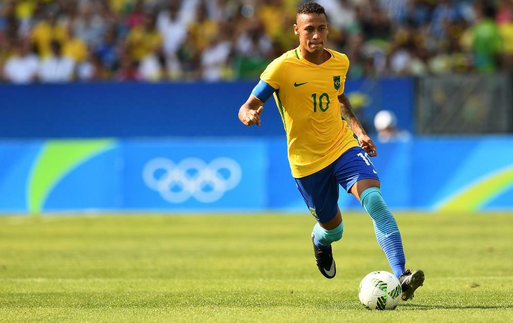 Seleção liderada por Neymar pode dar adeus ao jejum olímpico contra a Alemanha (Foto: Getty Images/Quinn Rooney)