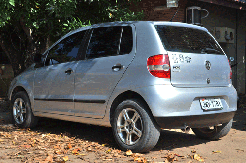 Polícia informou que o infrator usou o mesmo carro todas as vezes em que agiu (Foto: Thirza Perin)