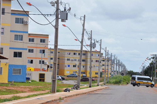 Residencial Vila Jardim foi inaugurado em dezembro do ano passado (Foto: Thirza Perim)