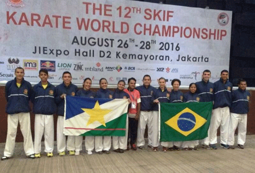 Atletas da Liga Roraimense de Karatê retornam na quinta-feira com três medalhas (Foto: Divulgação)