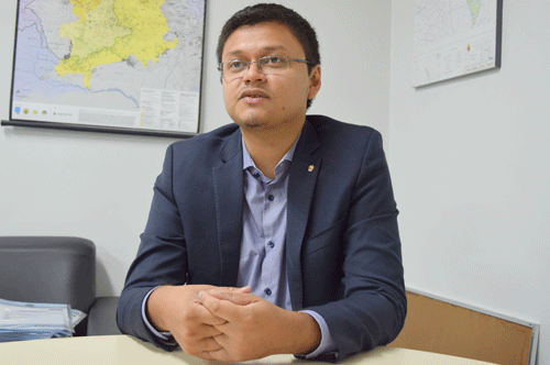Procurador da República do MPF, Érico Gomes: “Buscaremos com os novos prefeitos uma discussão para implementar a transparência”(Foto: Diane Sampaio)