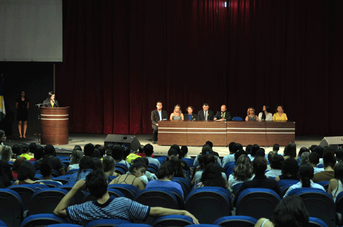 Órgãos e entidades lançaram campanha “Setembro Amarelo” na UFRR (Foto: Thirza Perim)