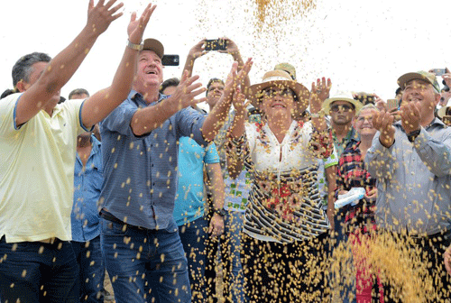 O dia de campo foi realizado na manhã de sábado, 3, na fazenda Luana Luíza (Foto: Carlos Antônio)