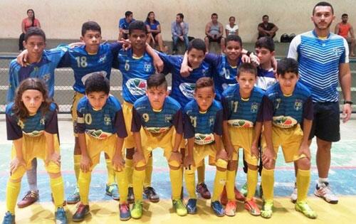 Equipe do Extremo Norte ficou com o título do Sub-13 (Foto: Divulgação)