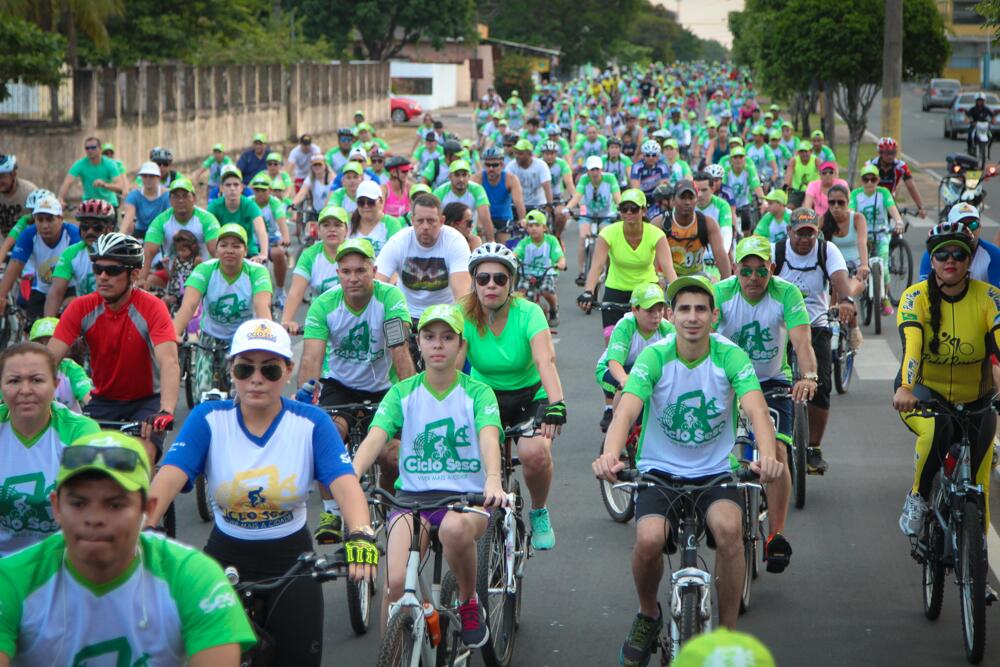 Participantes do Ciclo Sesc farão um passeio pelas principais ruas e avenidas da cidade (Foto: Divulgação)