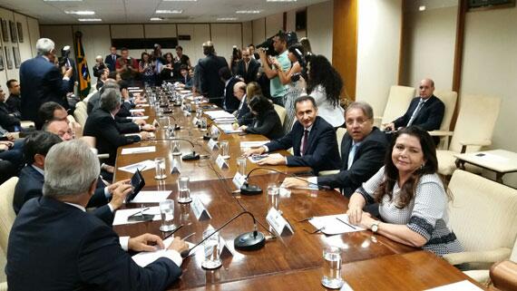 Governadora Suely Campos integra grupo de chefes dos Executivos que foram a Brasília (Foto: Divulgação)