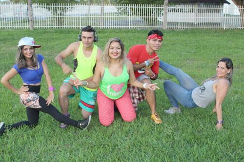 Show de Zumba para uma noite contagiante (Foto: Divulgação)
