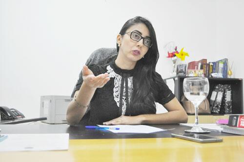 Procuradora do MPT, Safira Nila: “Extrapolou-se o prazo para as melhorias e nada foi feito” (Foto: Thirza Perim)