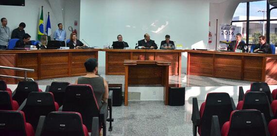 Pleno do TRE julgou ontem 17 recursos de registros de candidatura (Foto: Orib Ziedson)