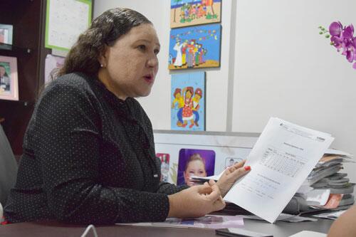 Coordenadora do Chame, deputada Lenir Rodrigues: “A mulher se sente protegida e acolhida no atendimento”(Foto: Rodrigo Sales)