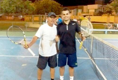 Dupla campeã, Marlon e Afonso, comemoram a conquista (Foto: Divulgação)
