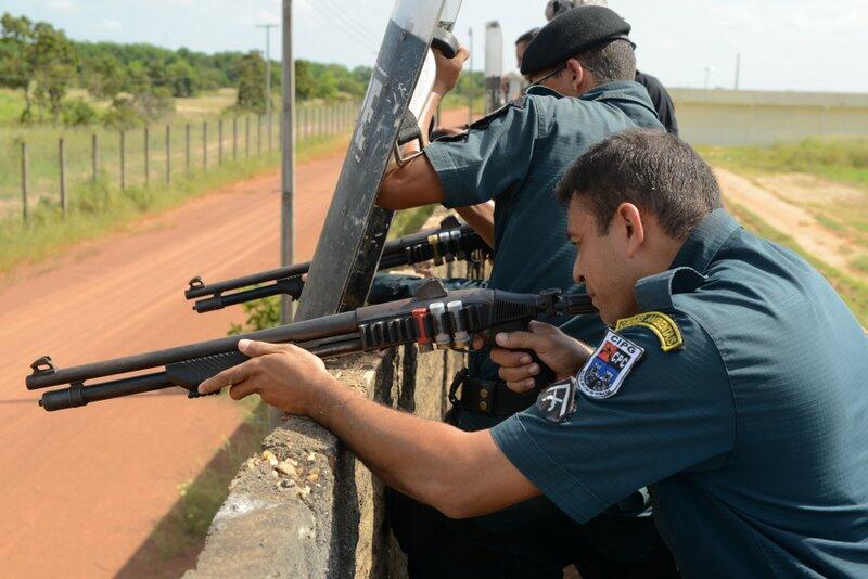 O treinamento foi realizado esta semana, na Penitenciária Agrícola de Monte Cristo (Foto: Divulgação)