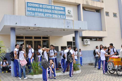 Em Roraima, 96% das escolas ficaram abaixo da média nacional no Enem; a Escola Ayrton Senna é uma das que se saíram bem (Foto: Arquivo/Folha)