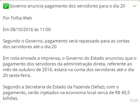 conteudo de folhabv.com.br