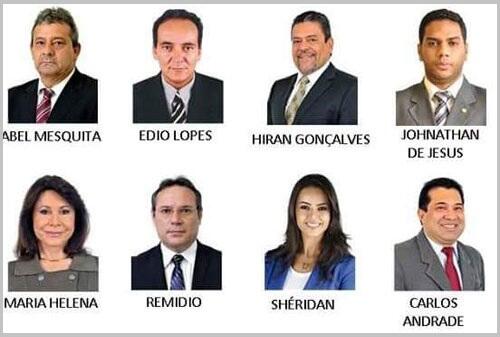 Todos os oitos deputados federais votaram a favor da PEC do Teto dos Gastos (Fotos:  Divulgação)