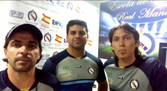 Os observadores Heleno Rocha, Victor Alonso e Marcello Santos estarão com os olhares atentos nos atletas de futebol de Roraima (Foto: Divulgação)