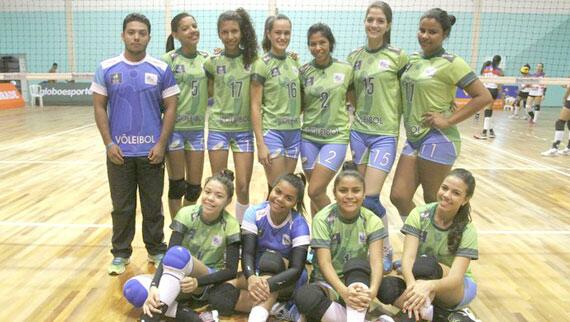 Roraimenses foram derrotadas no tiebreak pela seleção de Sergipe na disputa pelo quinto lugar (Foto: Divulgação)