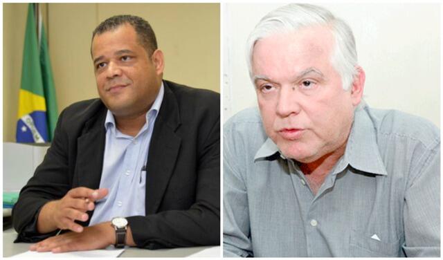 Os secretários Shiská Pereira da Fazenda e Alexandre Henklain do Planejamento