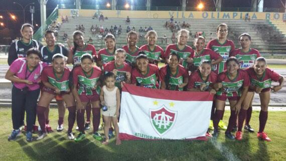 Atleticanas do Roraima e do Valência jogarão para decidir o título do campeonato municipal feminino 2016 (Foto: Divulgação)