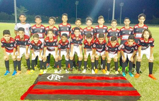 Escolinha do Flamengo/RR tenta o bicampeonato da competição (Foto: Divulgação)
